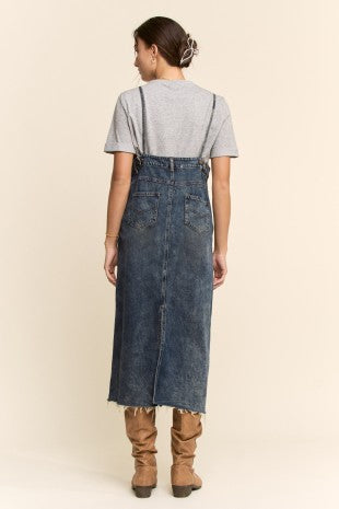 Picnic-Perfect Overall Dress