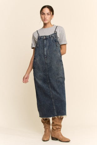 Picnic-Perfect Overall Dress