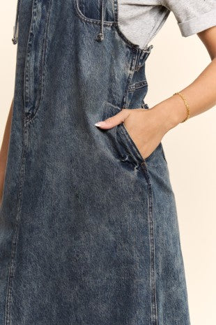 Picnic-Perfect Overall Dress