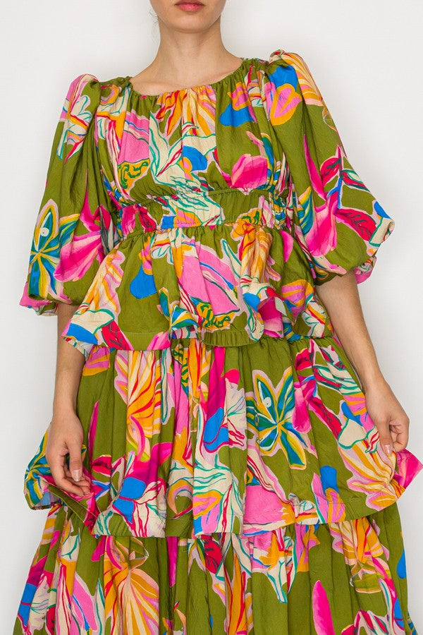 FLORAL GREEN