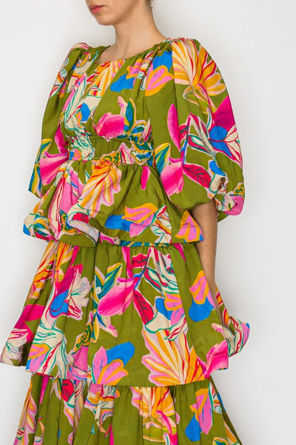 FLORAL GREEN
