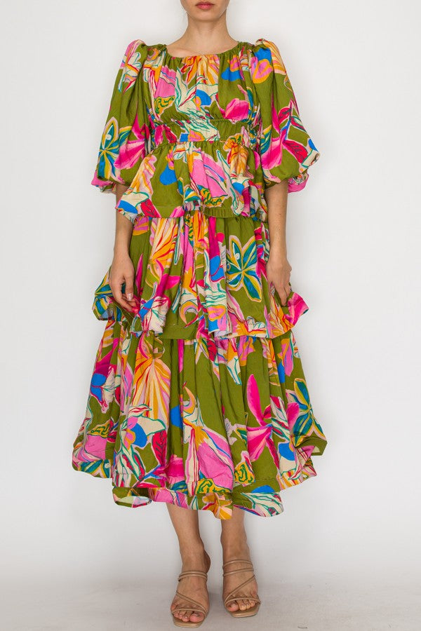 FLORAL GREEN