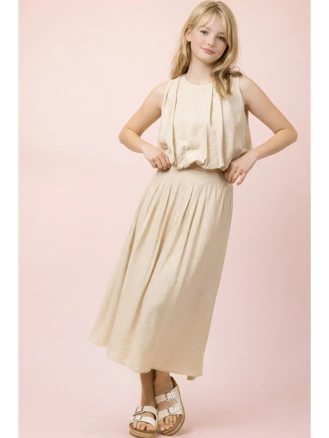 BUBBLE LINEN SET