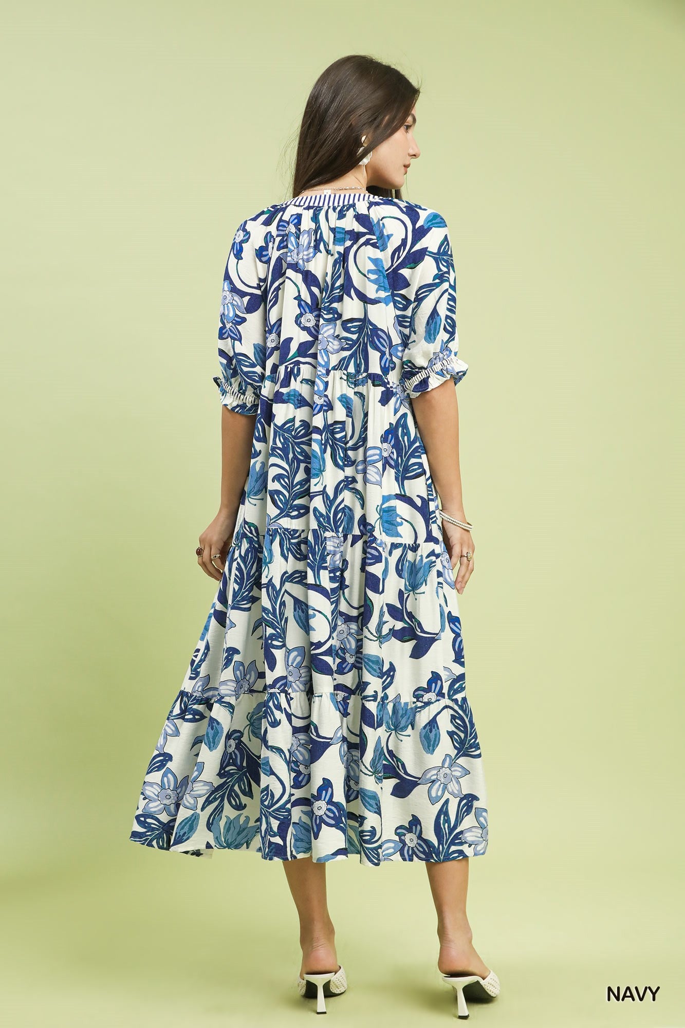 Tropical Floral Dress