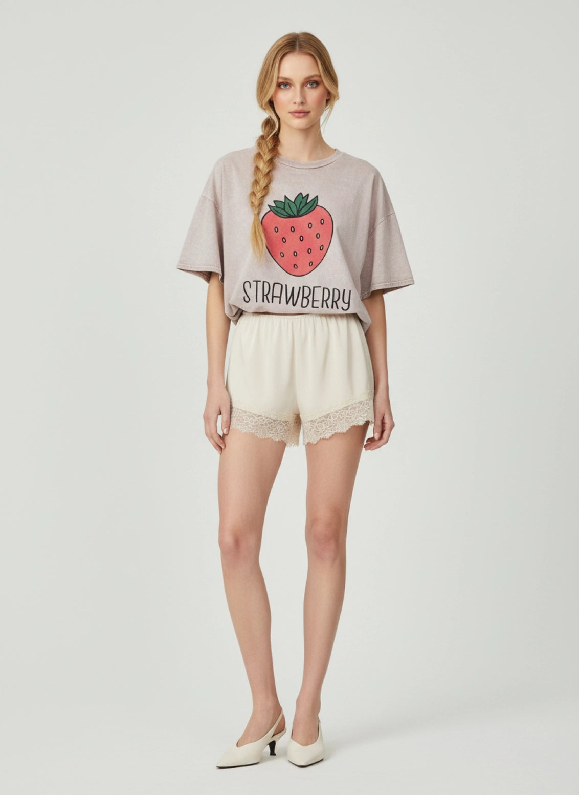 rosie vintage strawberry graphic tee