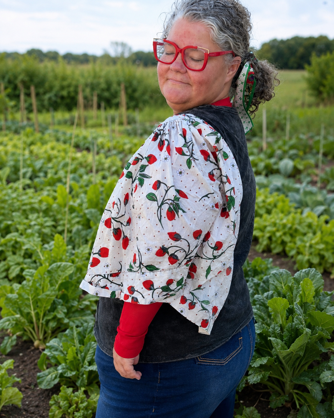 Fresh off the vine 🍓 🍅