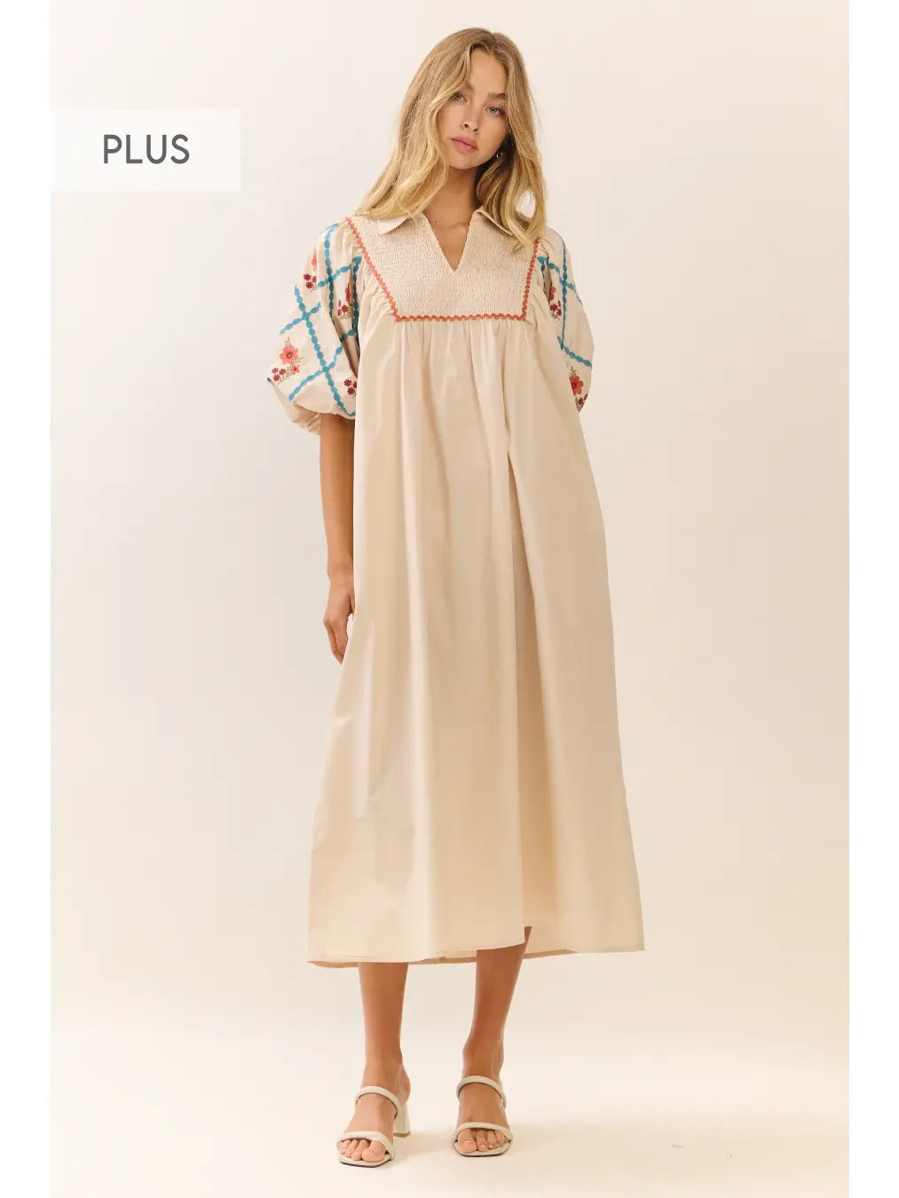 The Amelia Embroidered Dress