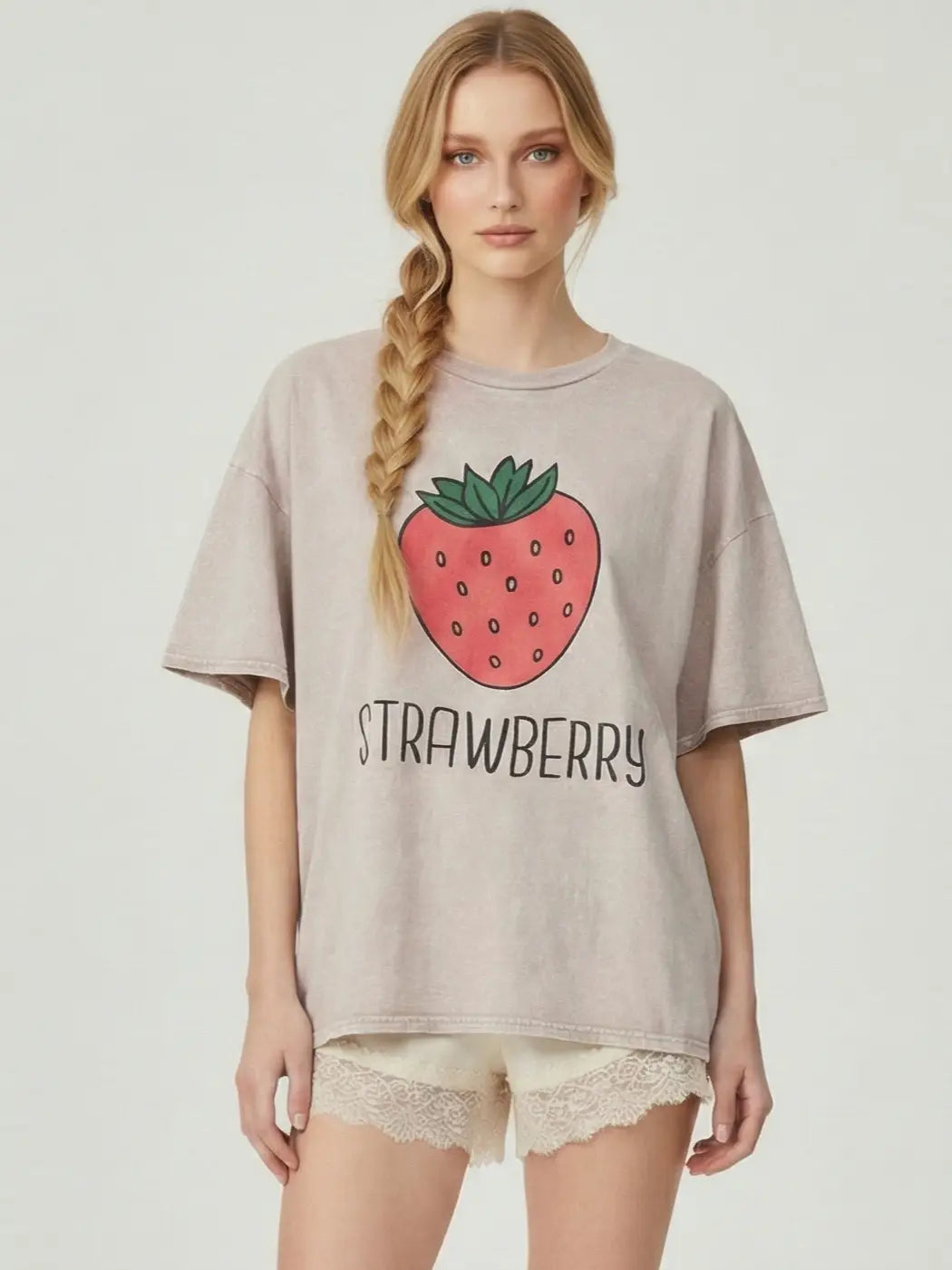 rosie vintage strawberry graphic tee