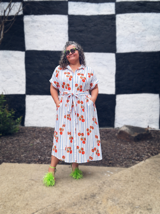 THE HEIRLOOM TOMATO DRESS