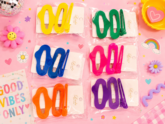 Bright & Playful Hair Clip Set