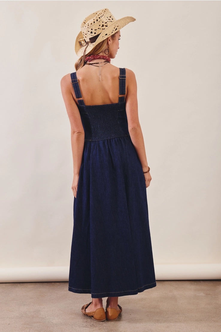 Western Belle Denim Dress