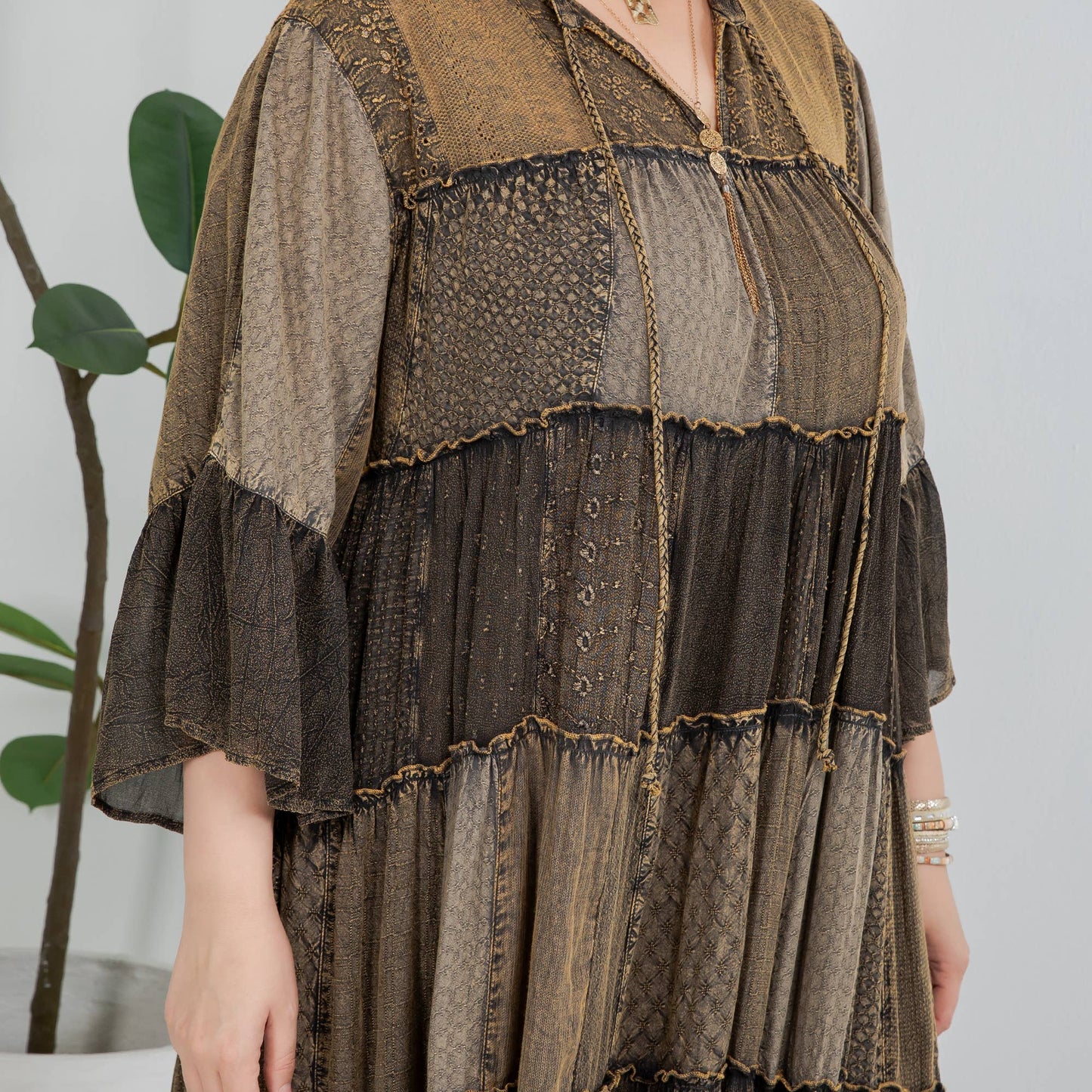 Timeless Long Jhabla Dress - Elegant & Chic (New Color)