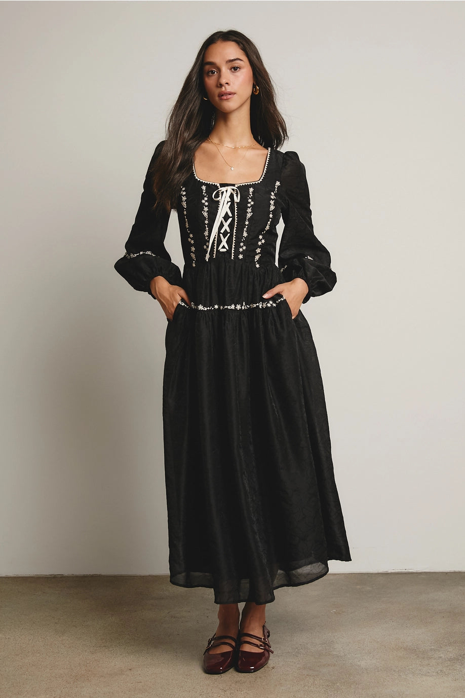 The Noir Elegance Dress