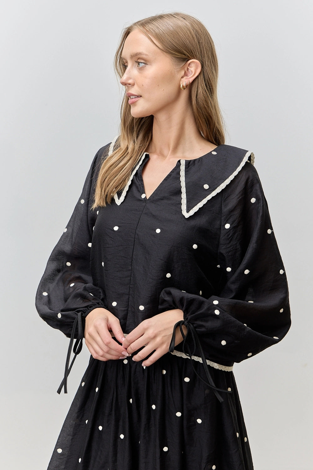 Dotty's Polka Dot Long Sleeve Shirt