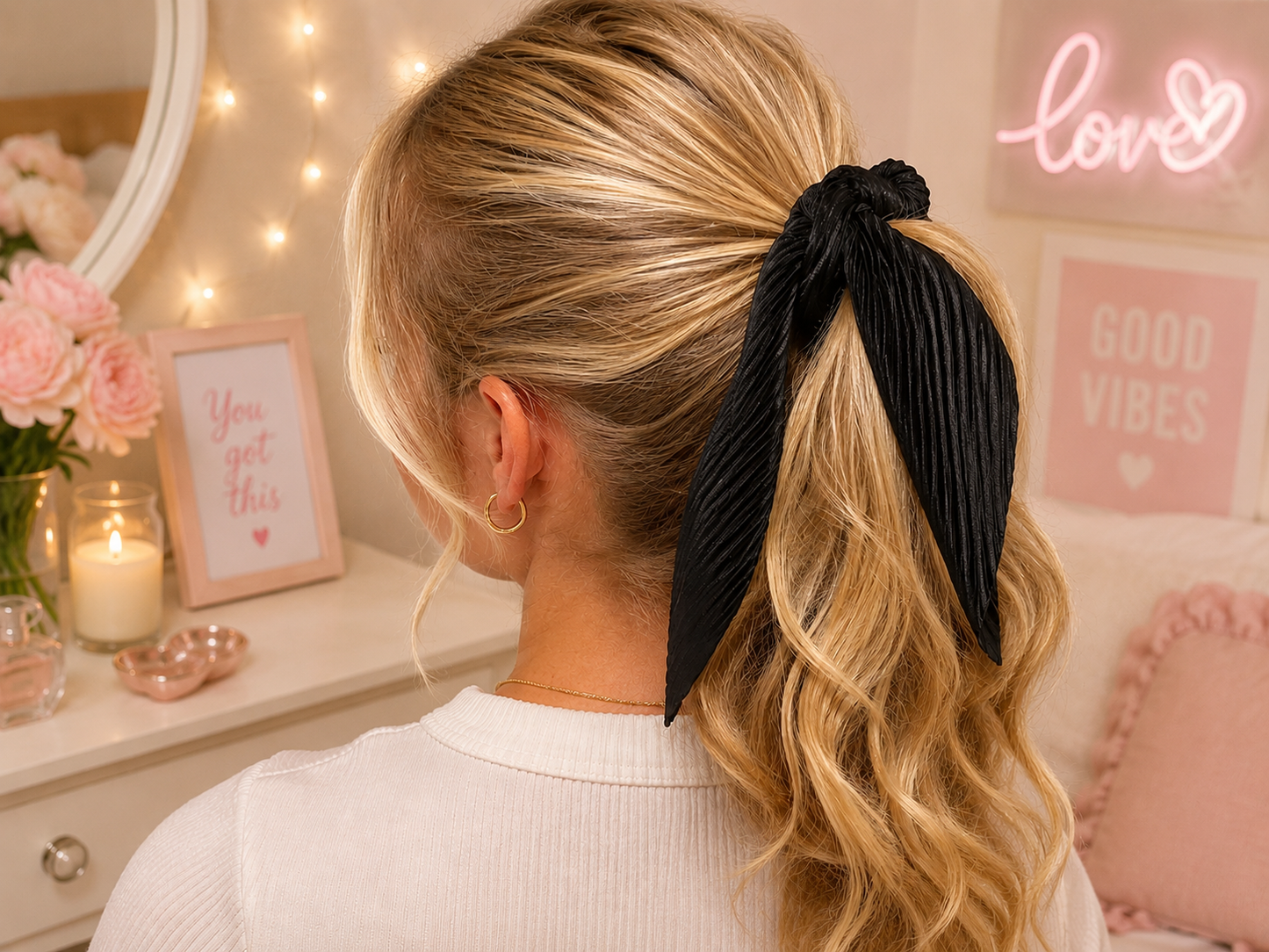 The Perfect Black Bow