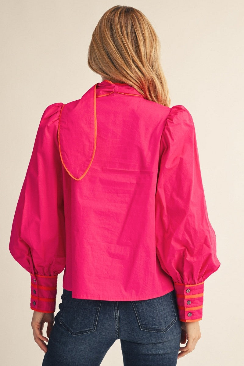 Twilight Trim Blouse