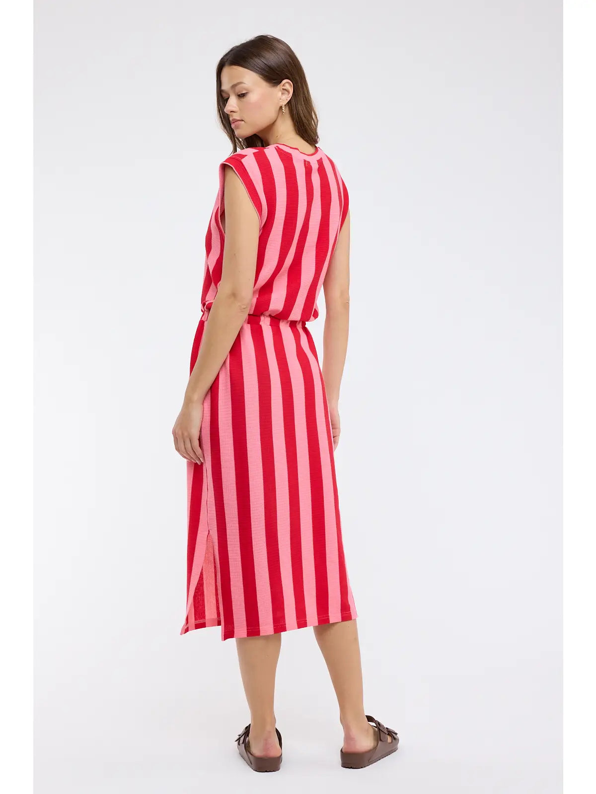 Sunkissed Stripe Midi