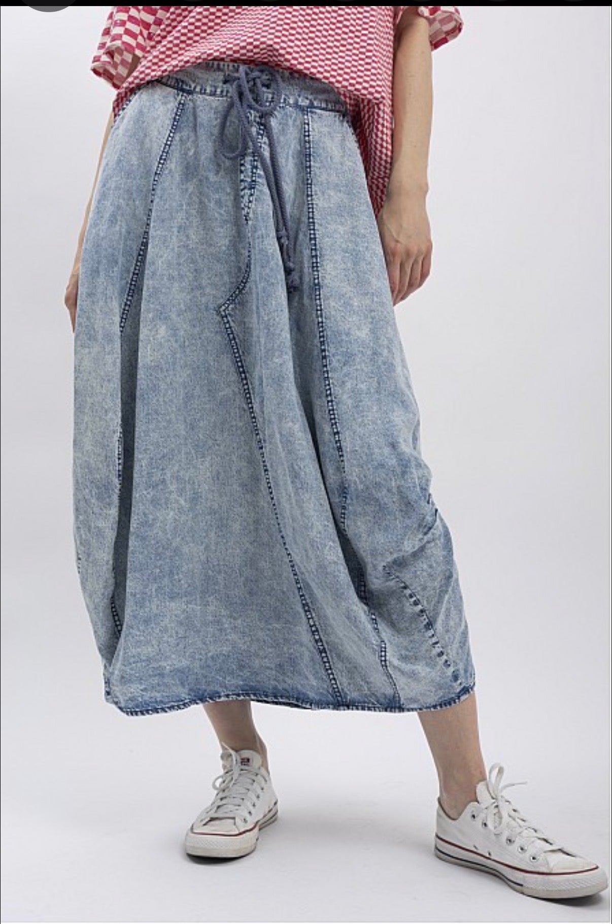 Bougie DENIM Bubble Skirt