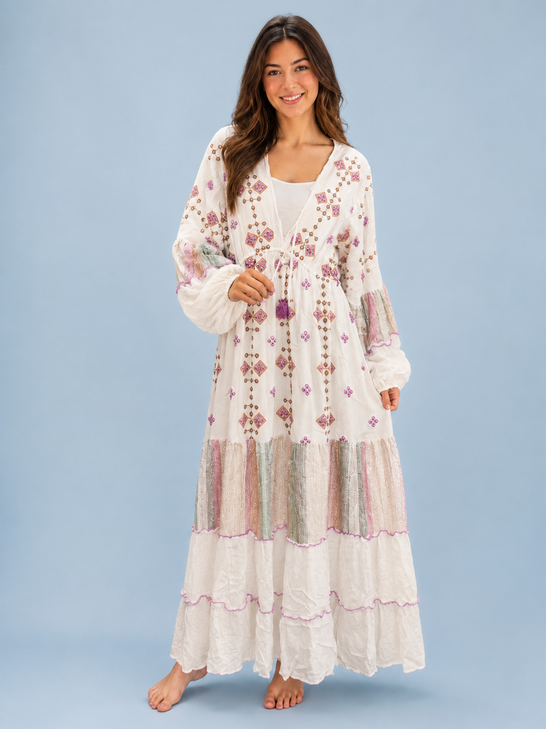 Blushing Bloom Maxi Dress