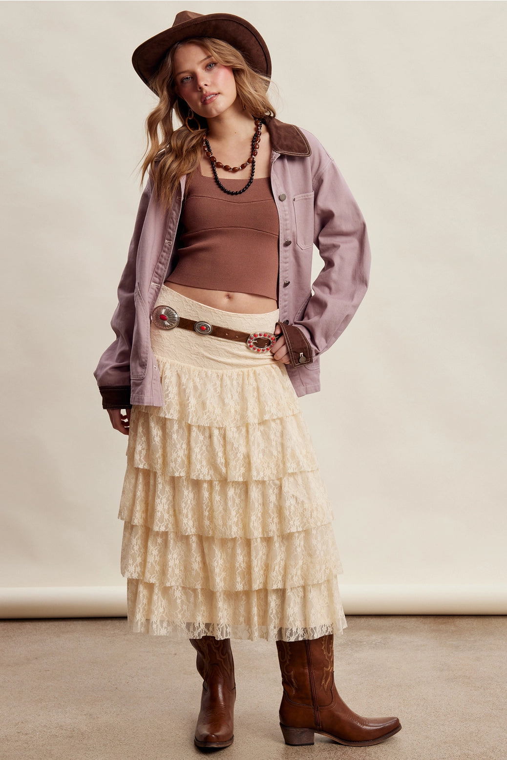 Full of Lace Boho Skirt
