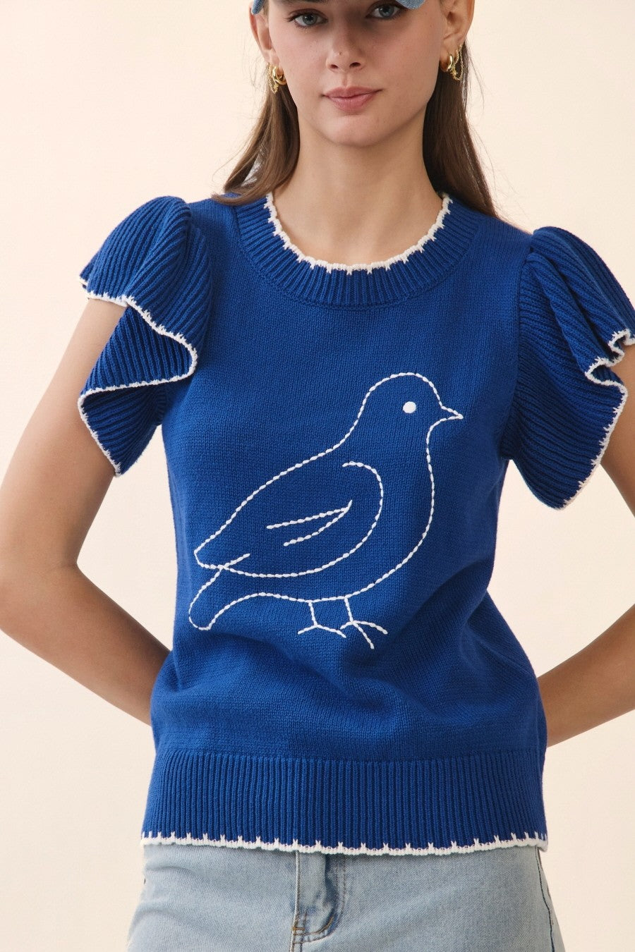Birdy-Birdy knit sweater