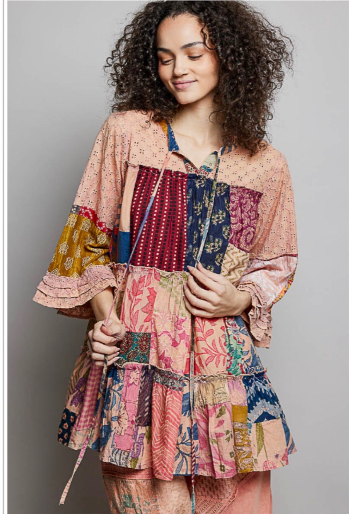 BOUGIE GEORGIA PEACH PATCHWORK