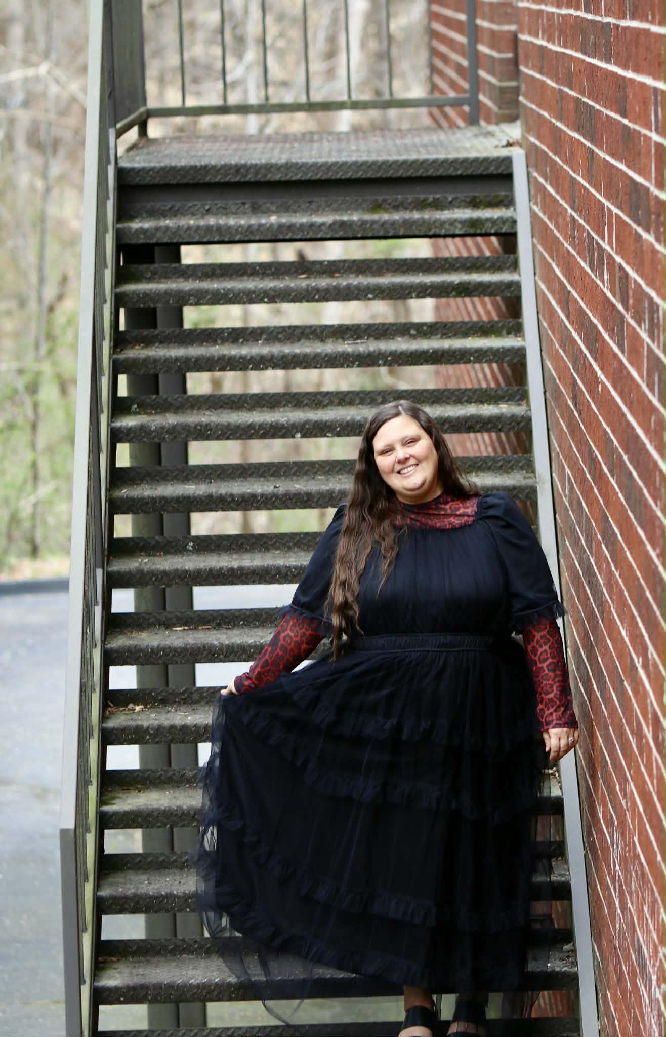 Tulle Midi Dress