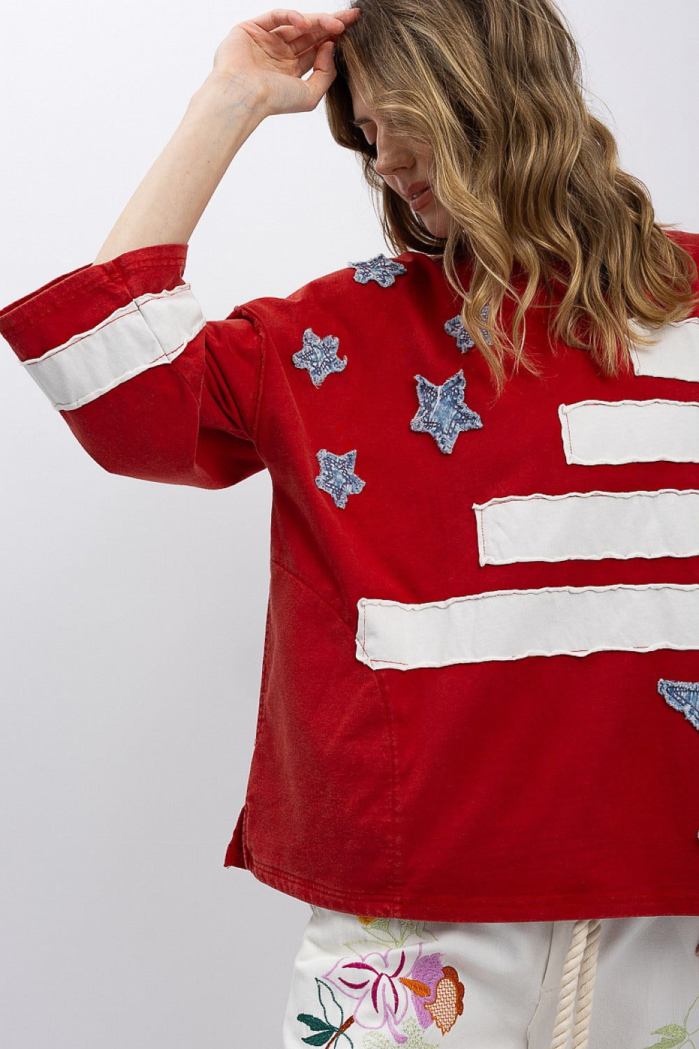 Patriotic Flag Patchwork