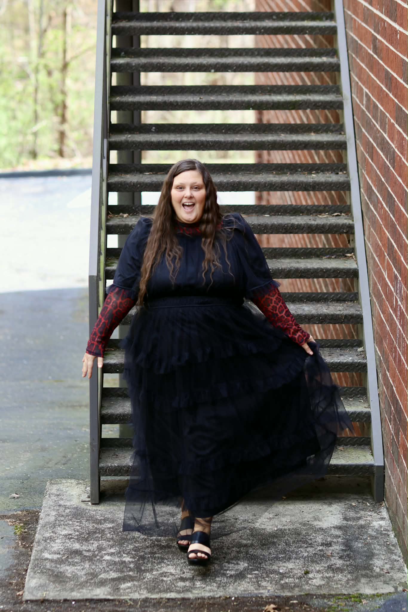Tulle Midi Dress