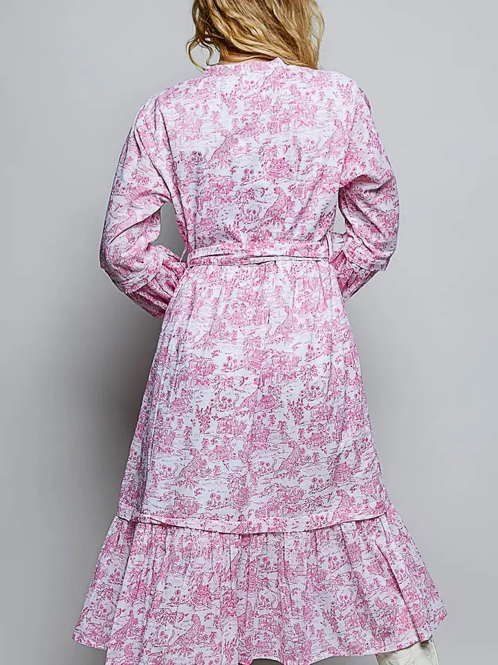 Pink Vintage Midi