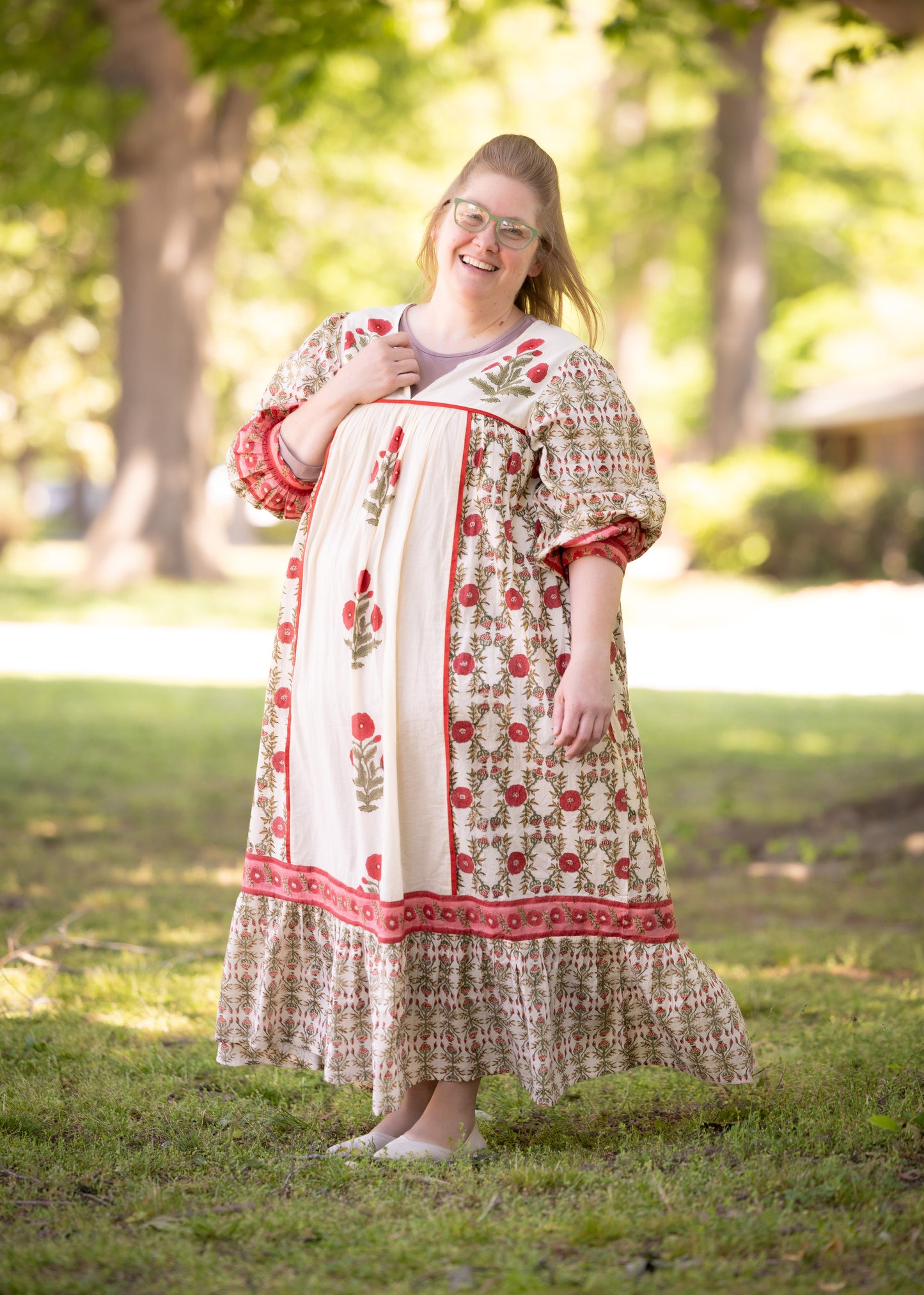 MALONE COTTON BERRY DRESS