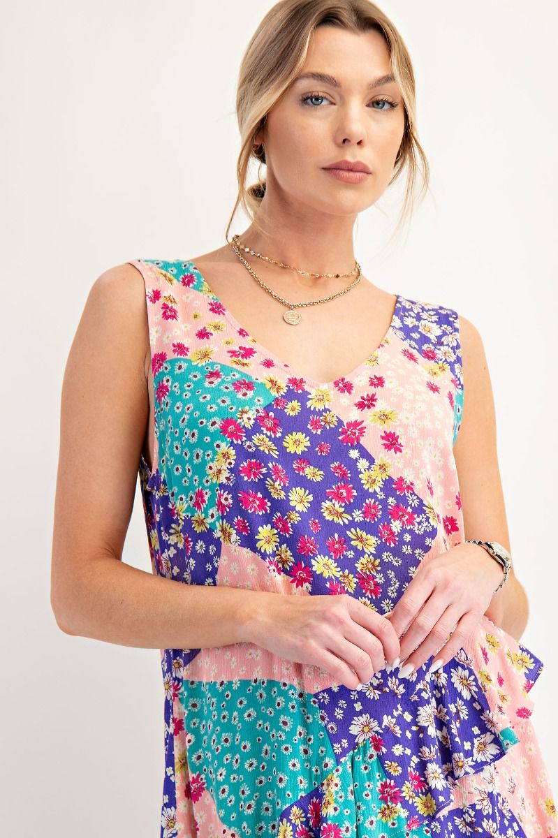Cotton candy patchwork