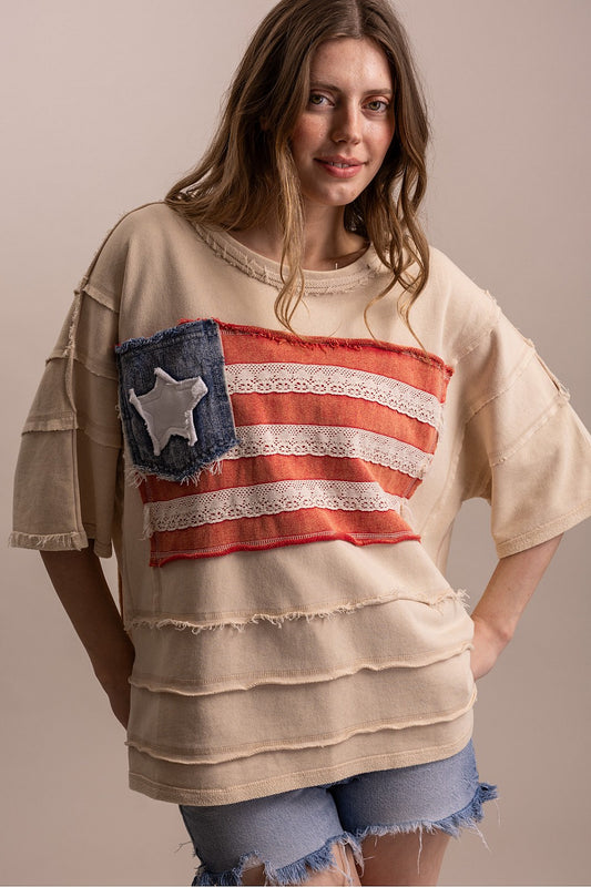 BOUGIE DANITY AMERICAN FLAG TOP