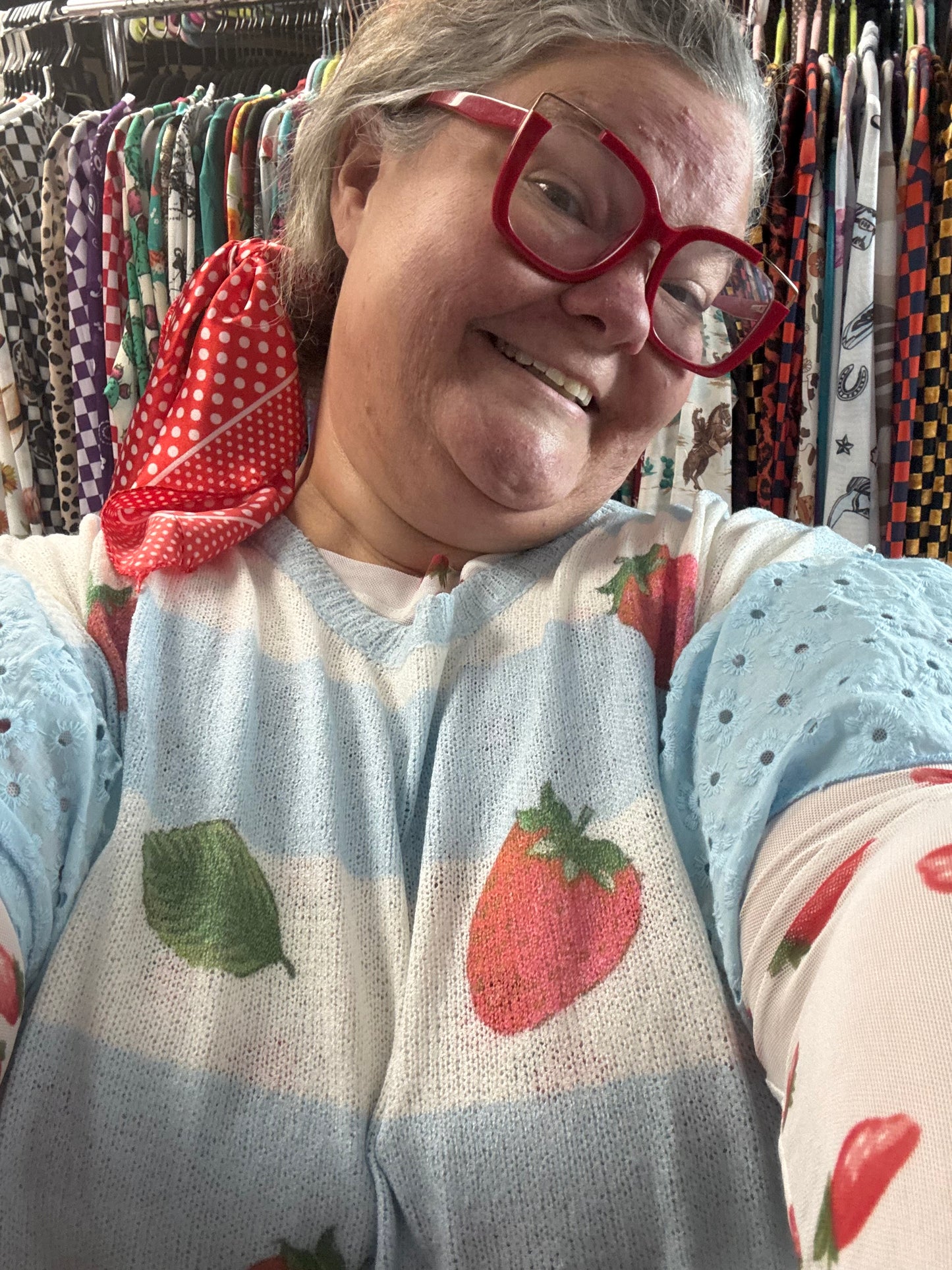 Bougie  strawberry fields top