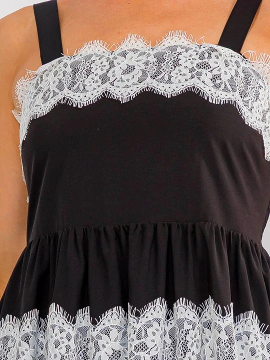 Midnight Lace Dress