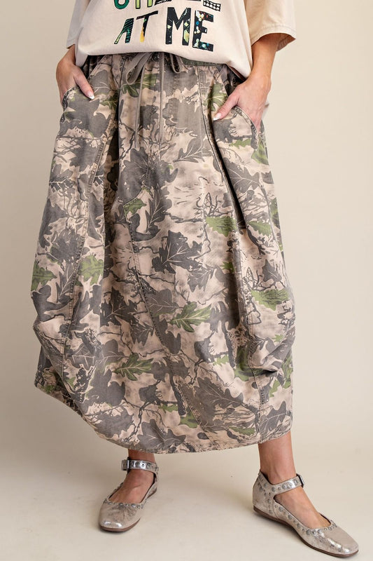 BOUGIE CAMO SKIRT