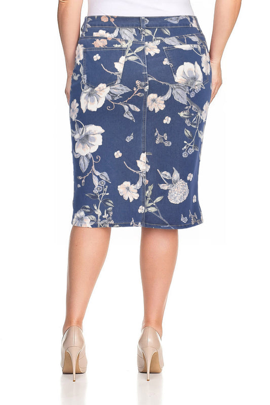 BOUGIE FLORAL DARK