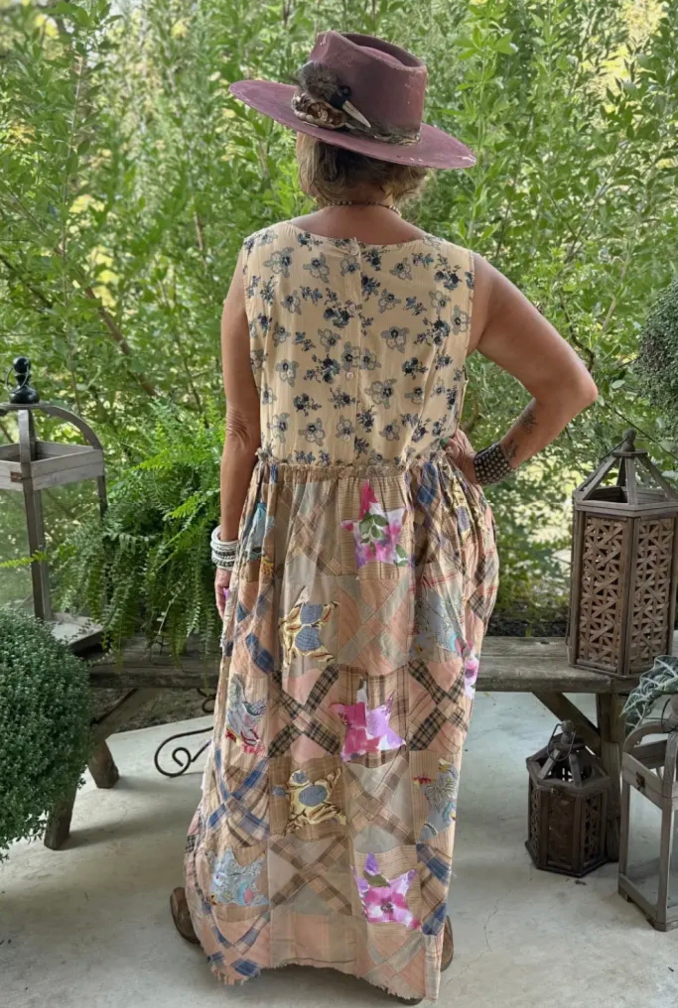 The Prairie Muse Patchwork Dress