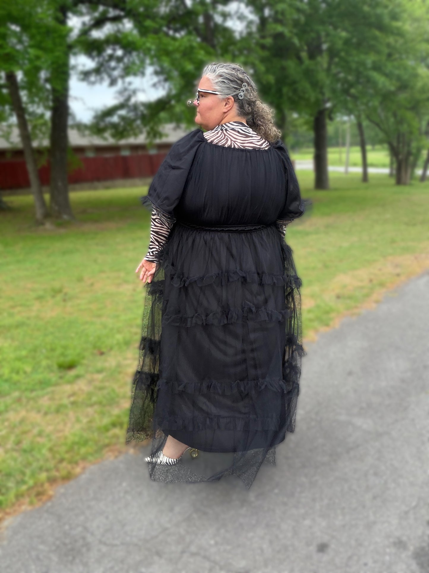 Tulle Midi Dress