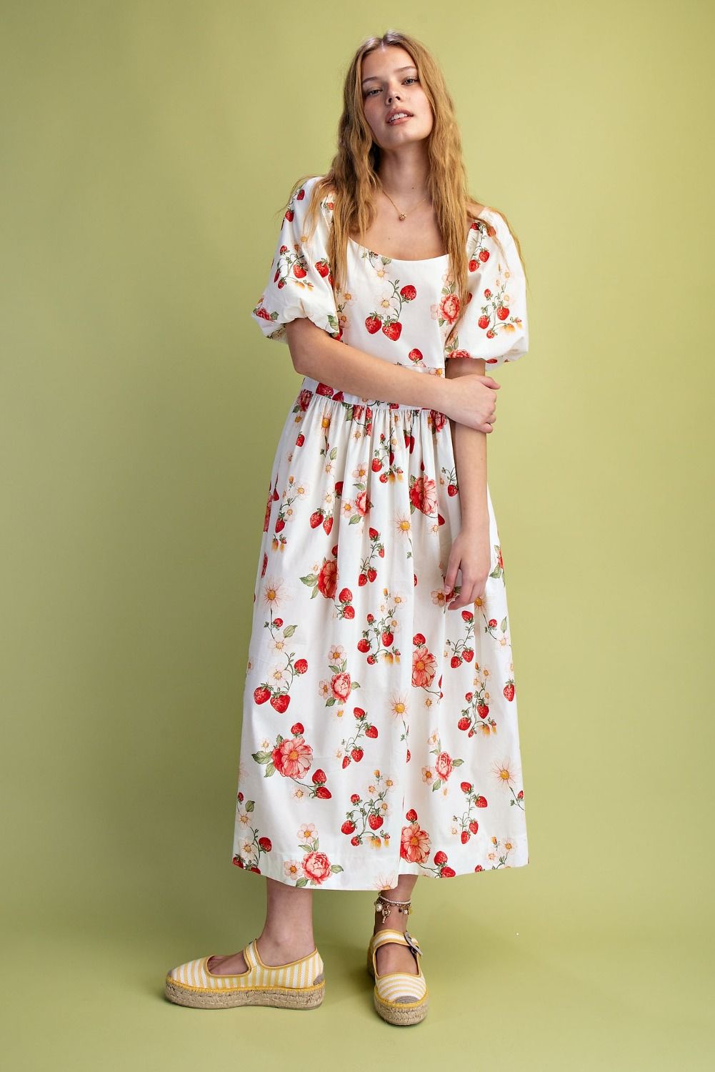Strawberry Sunday dress
