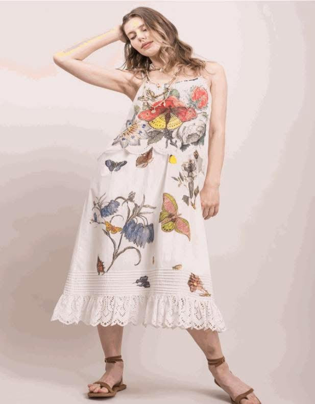 The Flutter Bloom Dress