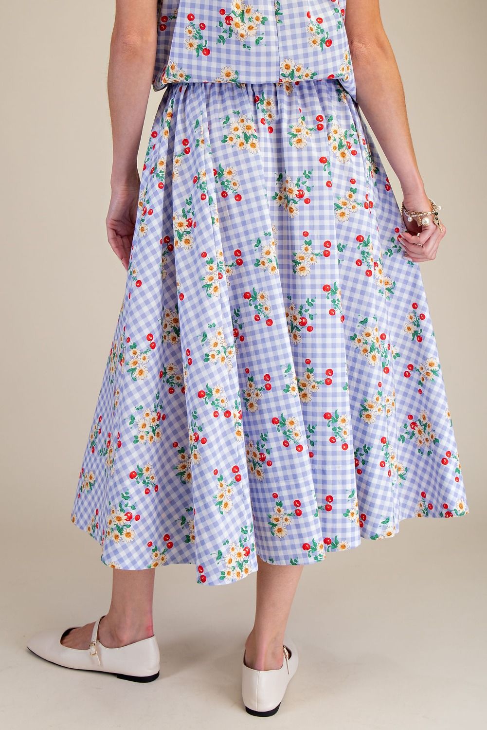 Blue Cherry Picnic Set