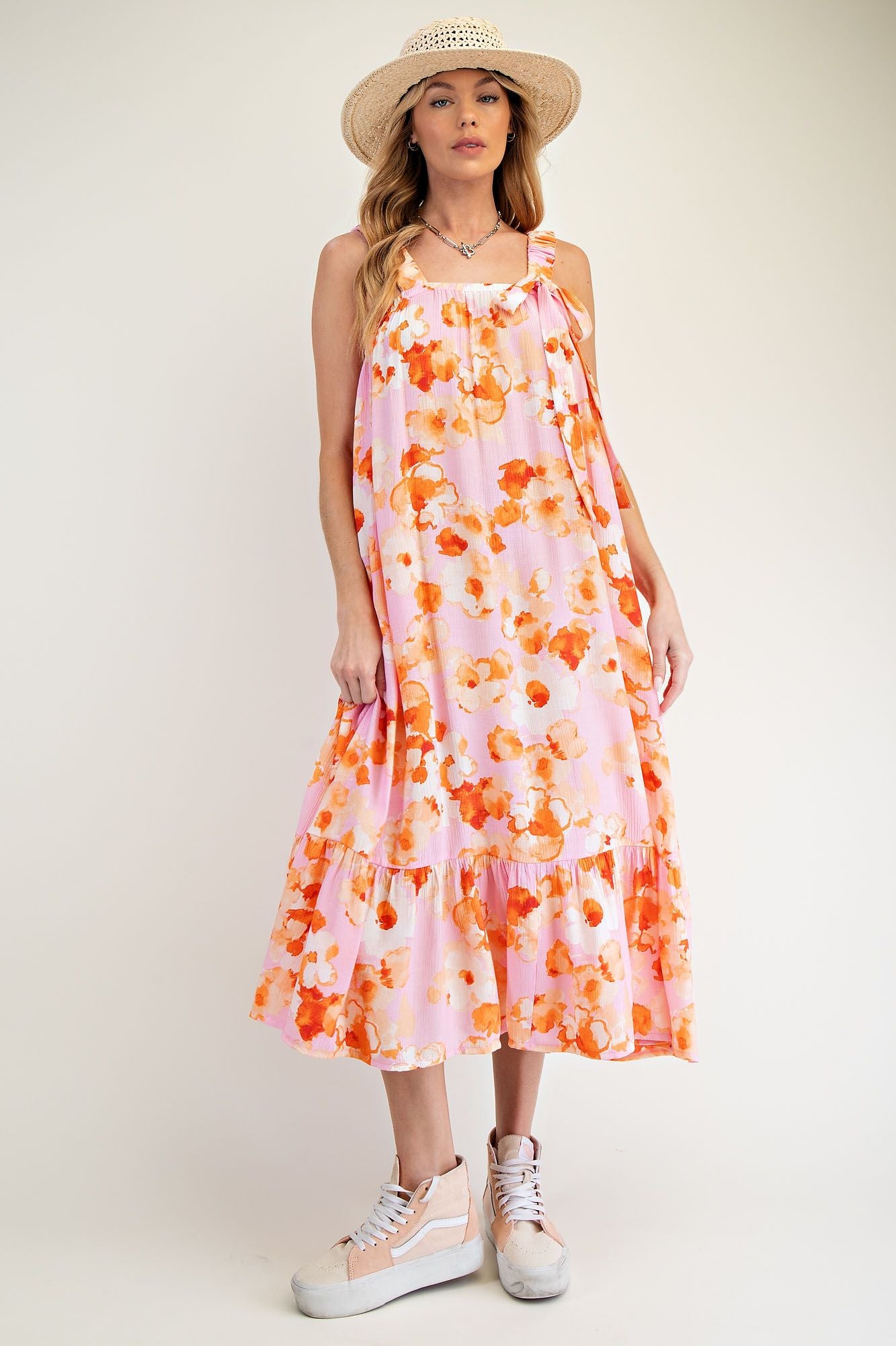 Blushing Clementine Dress