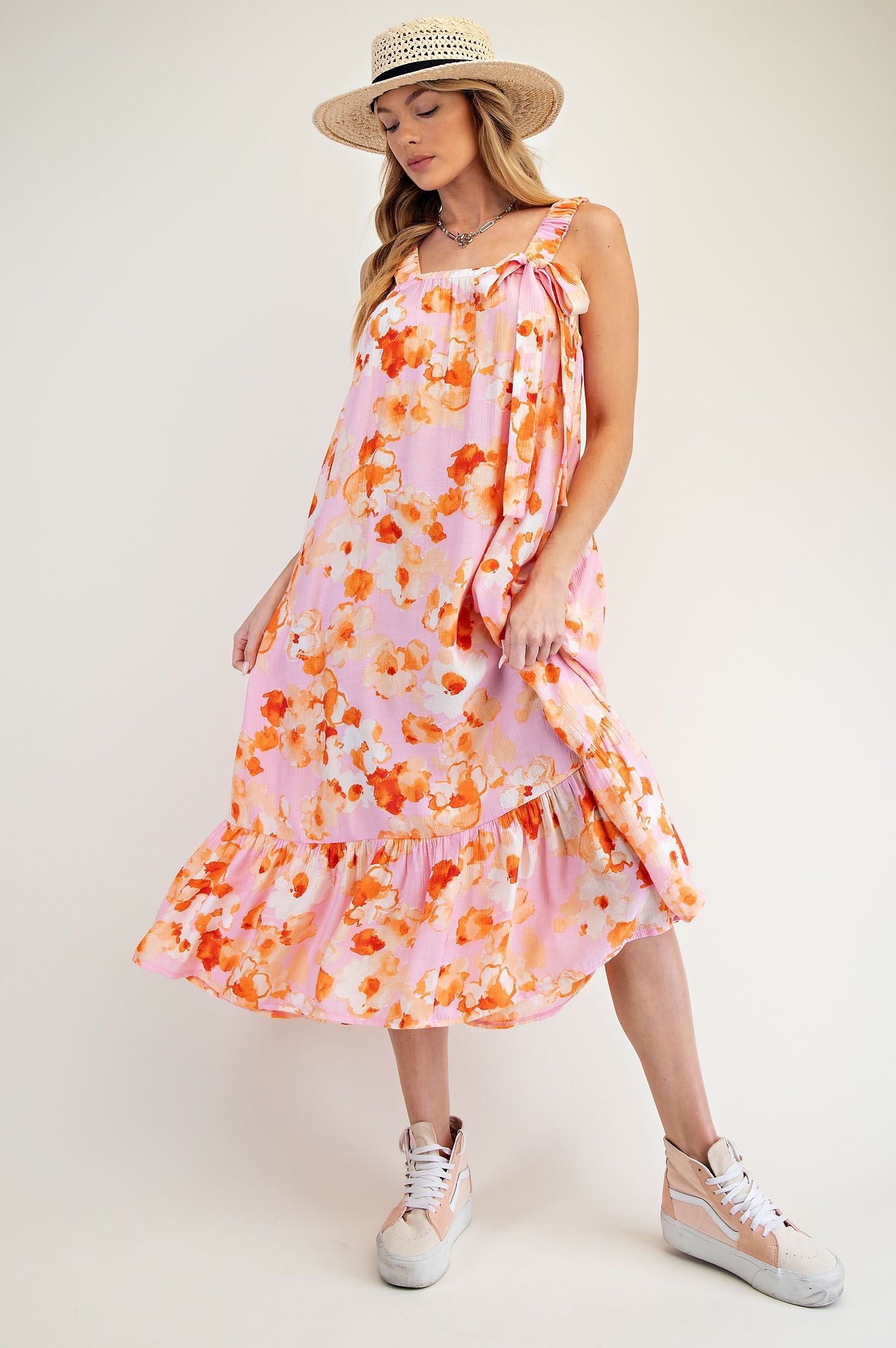 Blushing Clementine Dress
