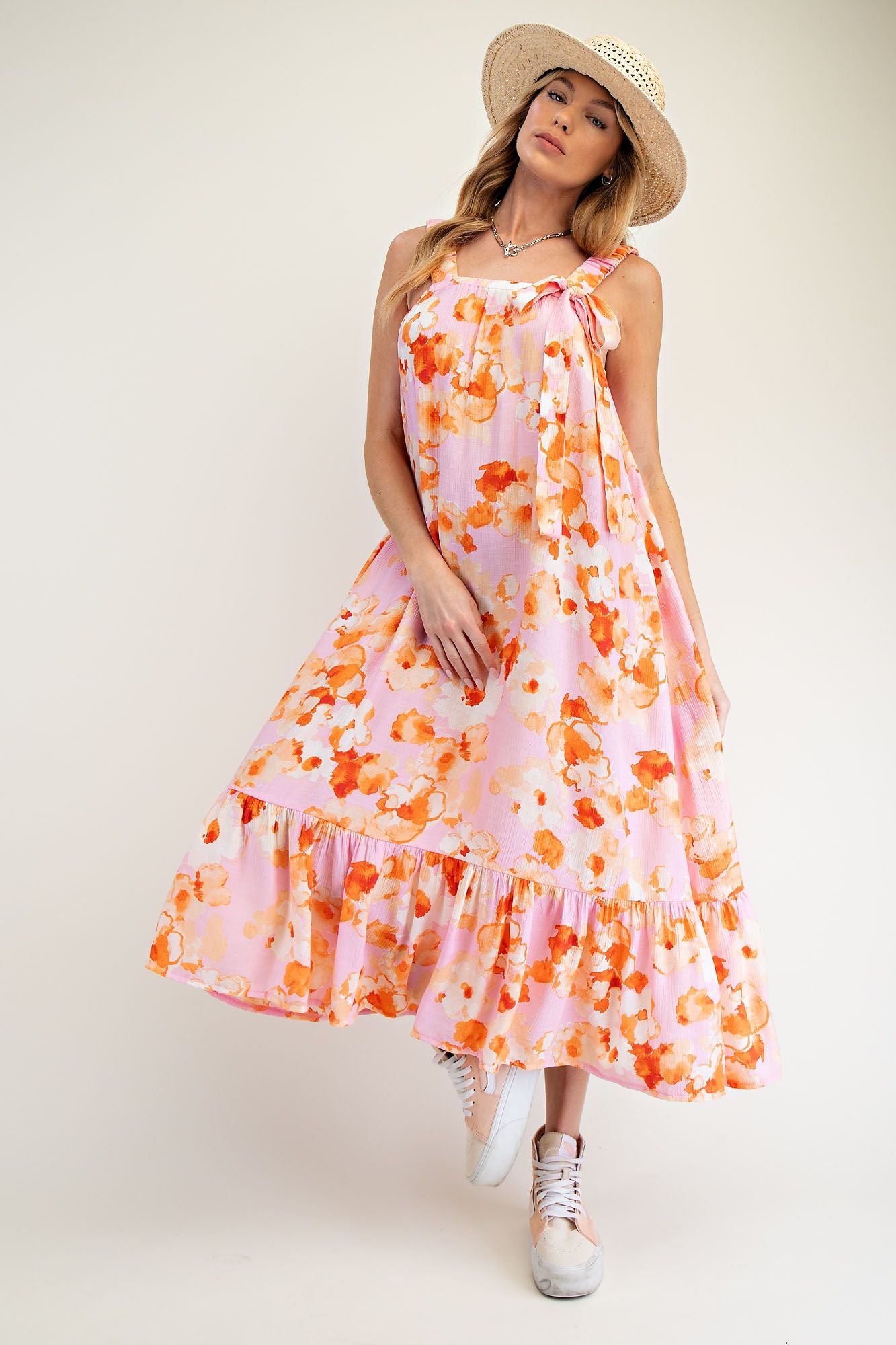 Blushing Clementine Dress