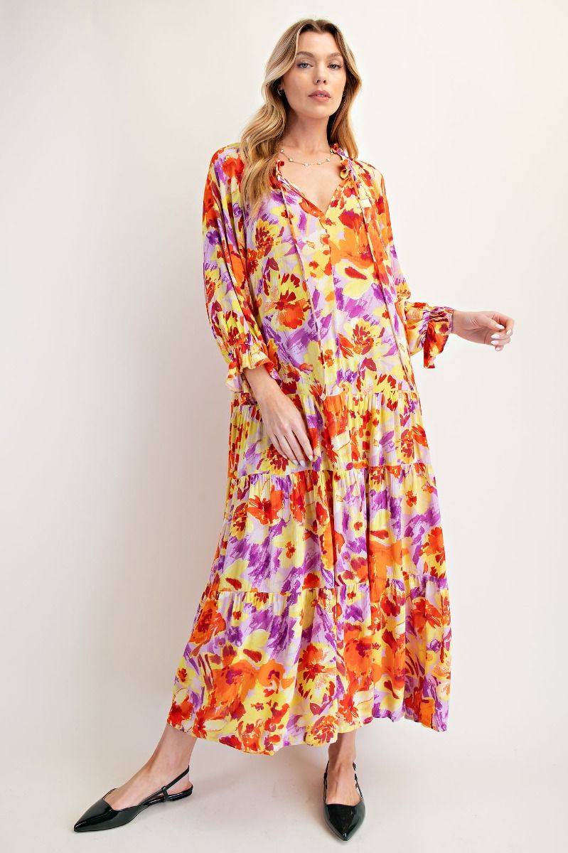 Sunset Sorbet Dress