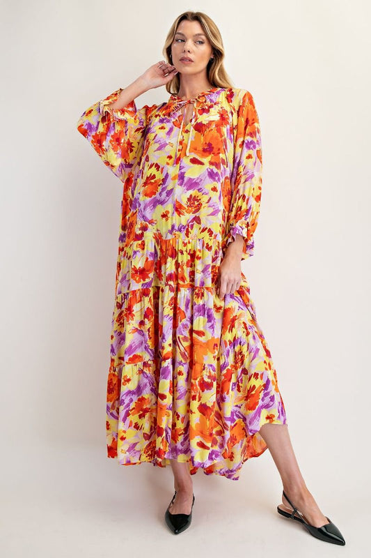 Sunset Sorbet Dress