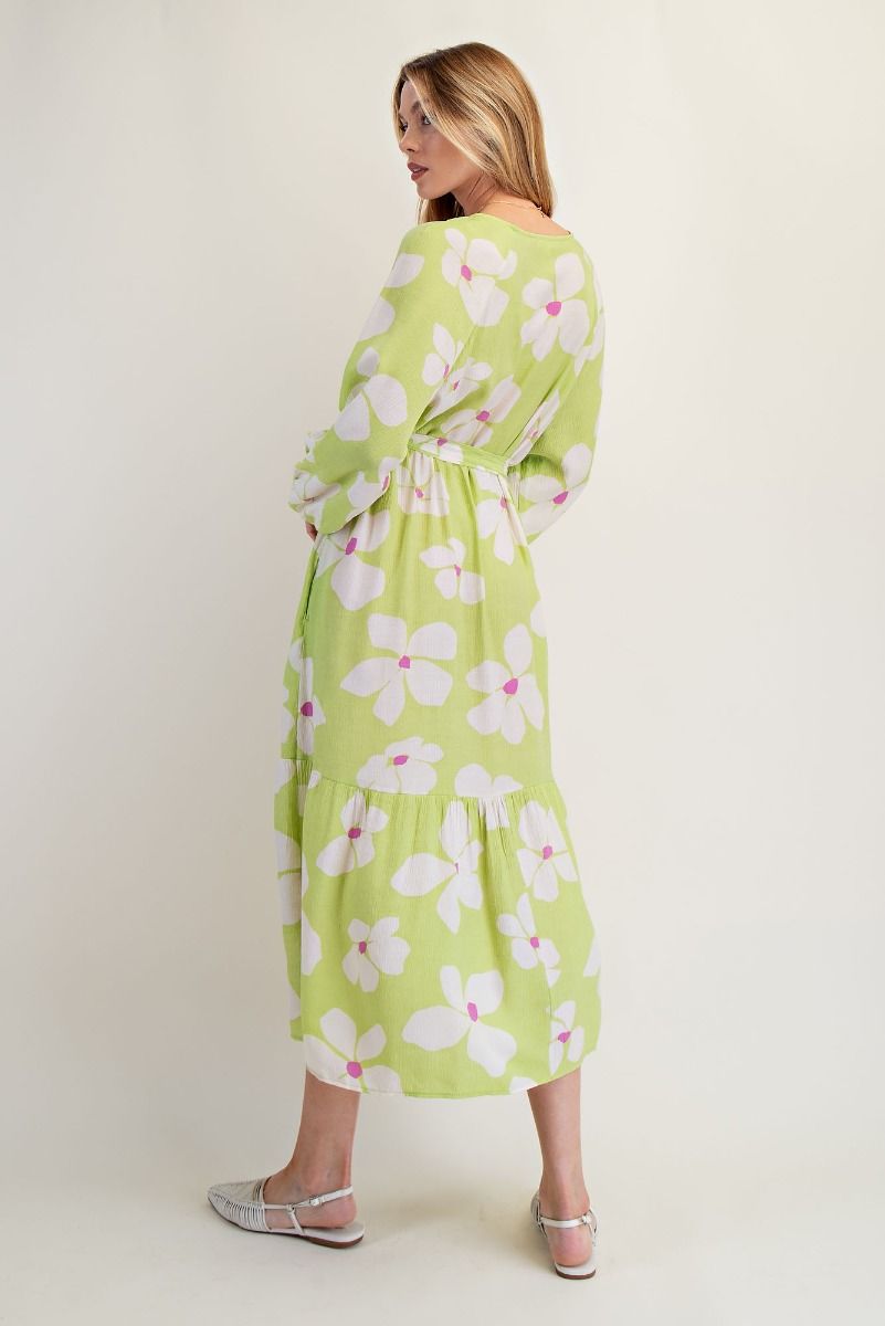 Lime light dress