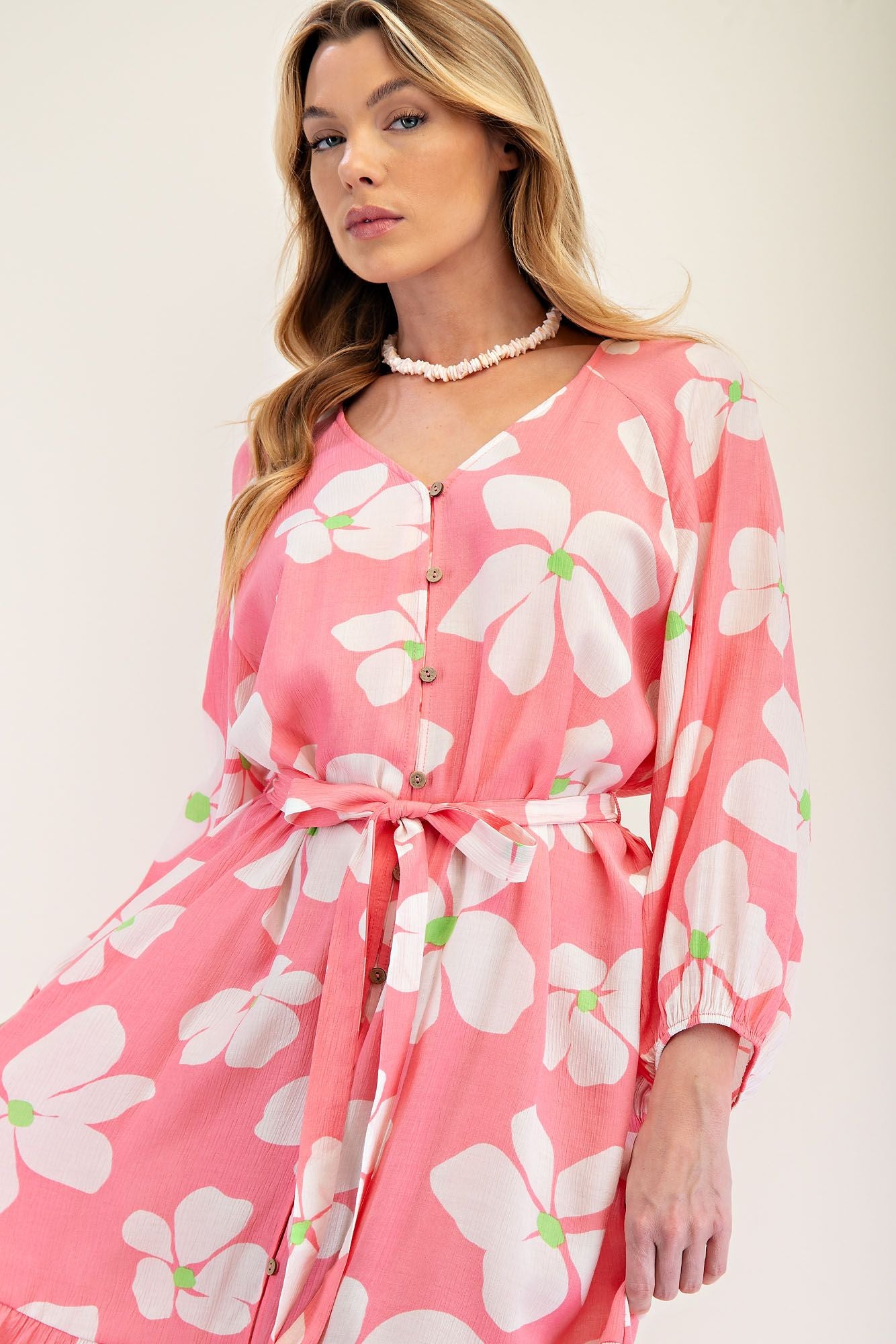 Pink petal dress