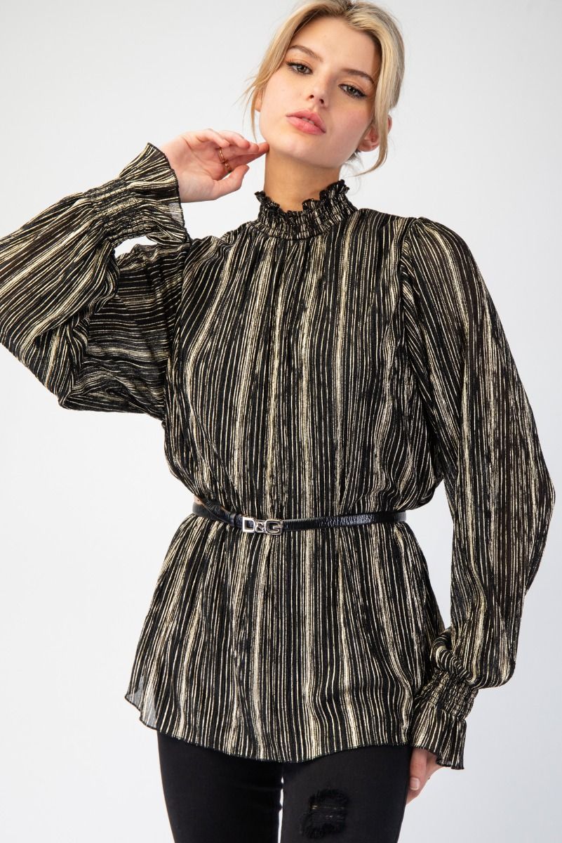 Midnight Spark Blouse